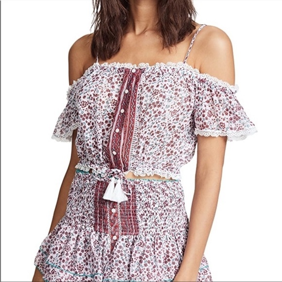 New. Poupette St Barth Honey Mini Top Size Medium - Picture 1 of 3